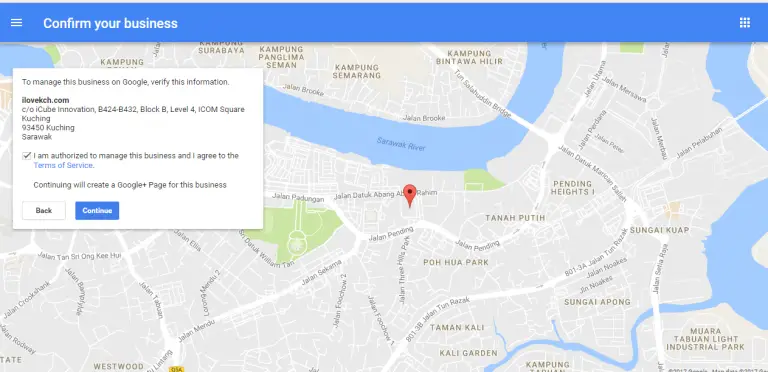 Cara Untuk Menyenaraikan Perniagaan Anda di dalam Google Maps di Kuching