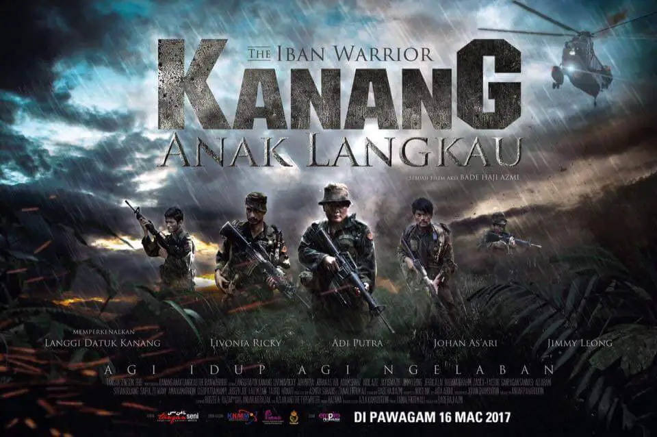 Review Filem Kanang Anak Langkau : The Iban Warrior