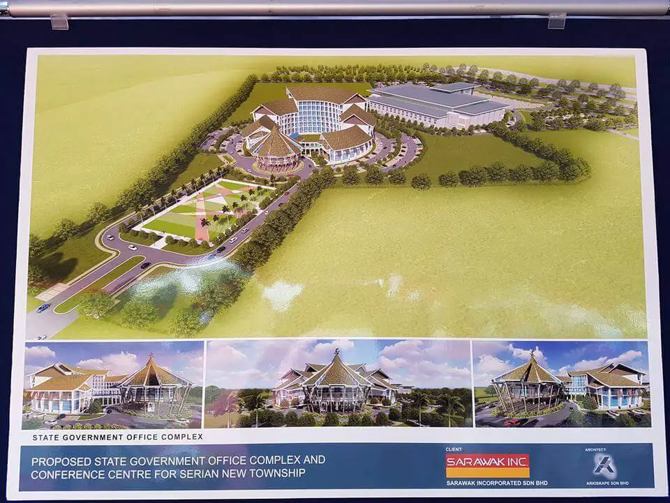 Pusat Pentadbiran Dan Bandar Baru Di Serian Menjelang 2020