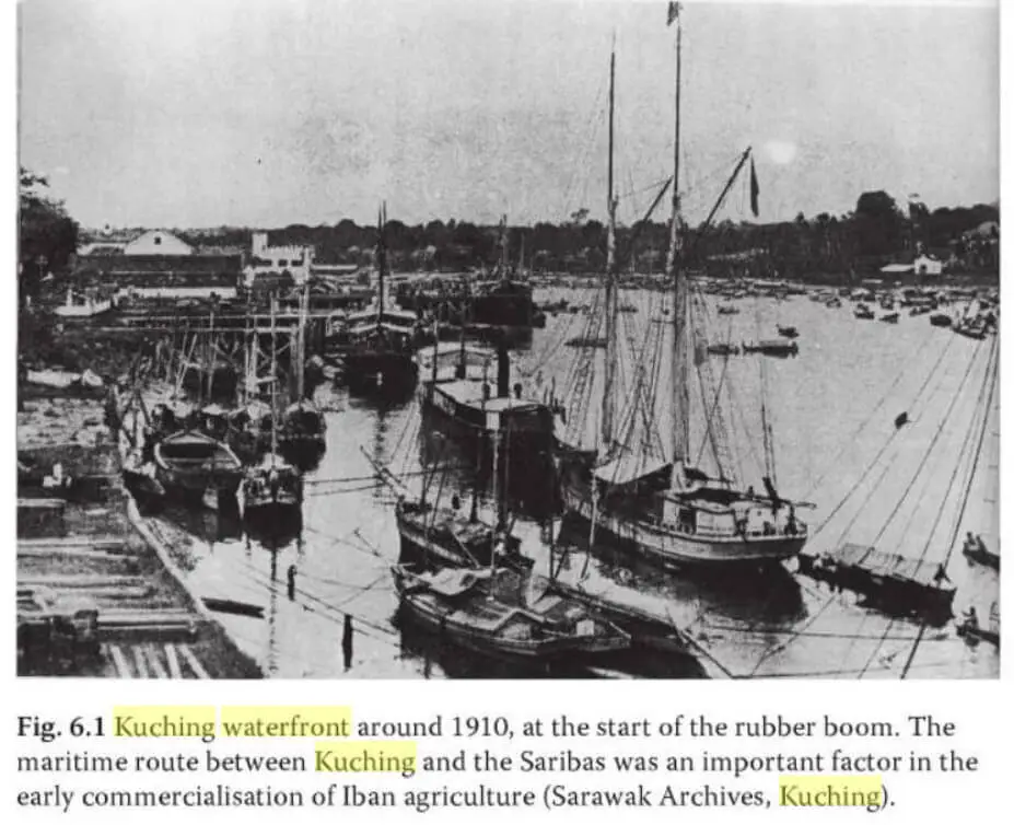 Sejarah Kuching, Sungai Kuching Atau Cochin?