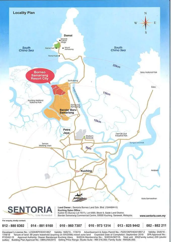 Borneo Semariang Resort City Bakal Menjadi Tarikan Pelancongan Terbaru Di Sarawak