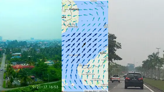 Kuching Berjerebu Hari Ini, Dan Dijangka Akan Berterusan 2,3 Hari Lagi.