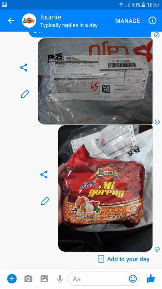 Akibat Tidak Cukup Perencah, Ibumie Gantikan Mee Percuma Kepada Lelaki Ini Akibat Tidak Cukup Perencah, Ibumie Gantikan Mee Percuma Kepada Lelaki Ini