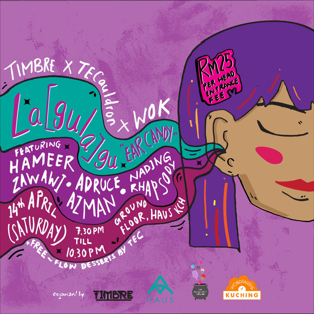 Muzik, Puisi & Buffet Cupcake: Nikmati Semuanya Di The Haus Kuching Malam Ini