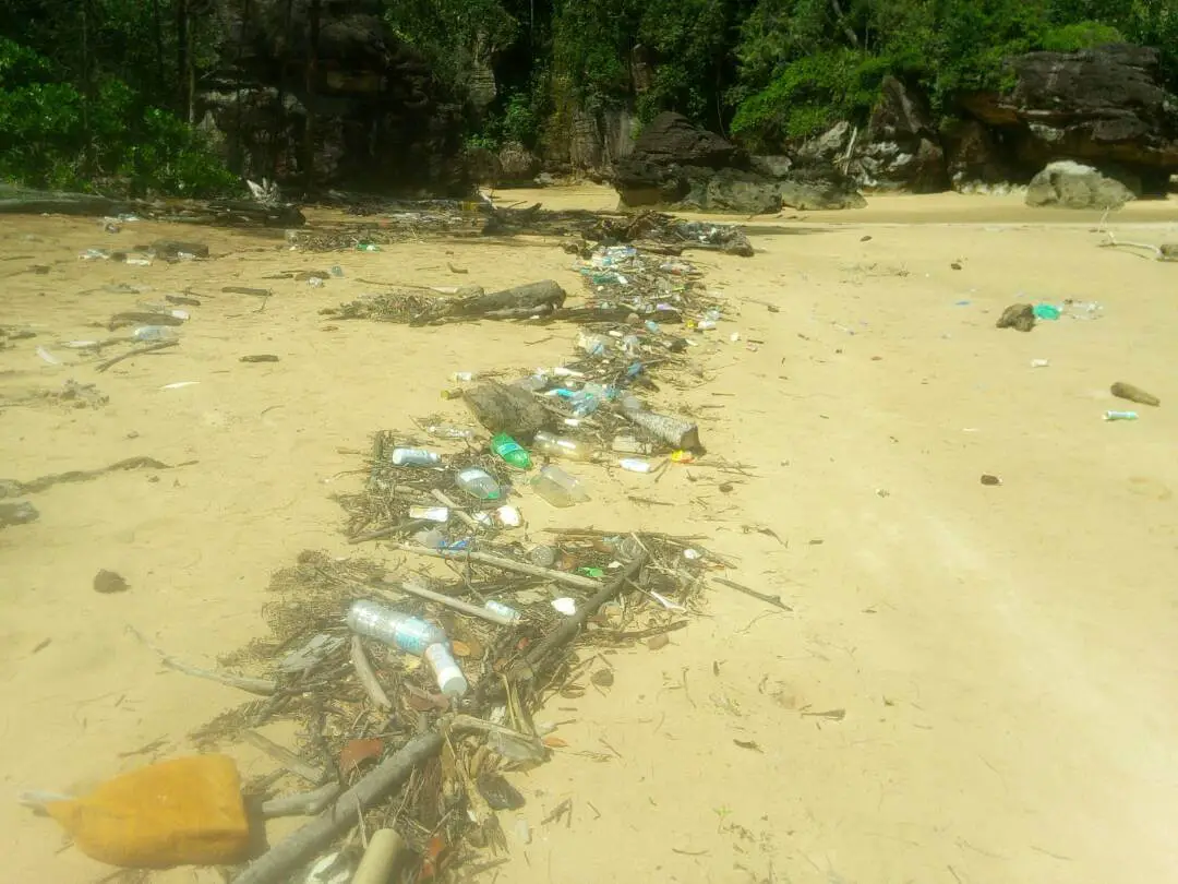 Pemandu Bot Lancarkan Program Bersihkan Pantai Taman Negara Bako 2-4 Mei