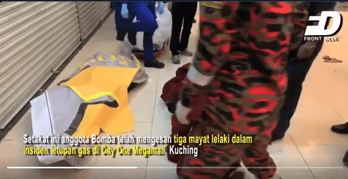 TERKINI : 3 Orang MAUT Nahas Letupan di CityOne Megamall Kuching