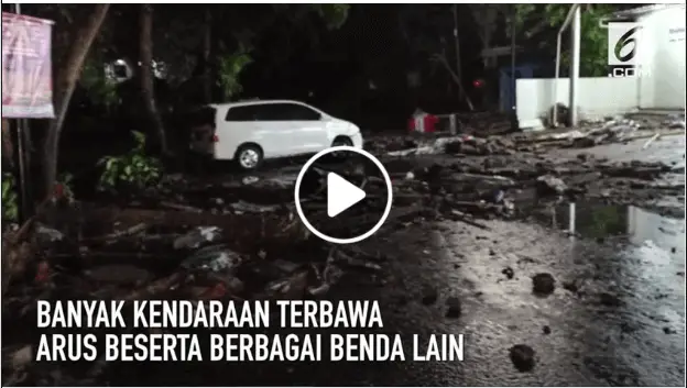 Gempar : Tsunami Di Anyer Banten Indonesia, Ini Info Terkini