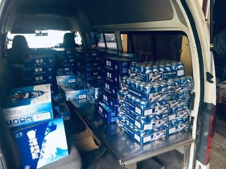 Guna Van Jenazah Angkut Minuman Keras Seludup Bernilai RM145 Ribu