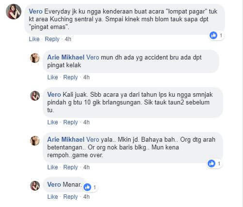 (VIDEO) Lompat Divider Demi Elakkan Pusingan U Di Lampu Trafik Kuching Sentral