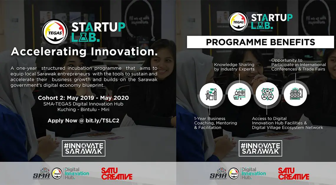 Ingin Kembangkan Perniagaan Anda? TEGAS Startup Lab menanti
