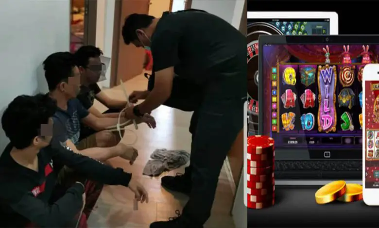 Kaut Untung RM1 Juta, 2 Pusat Judi Online Diserbu Di Kuching