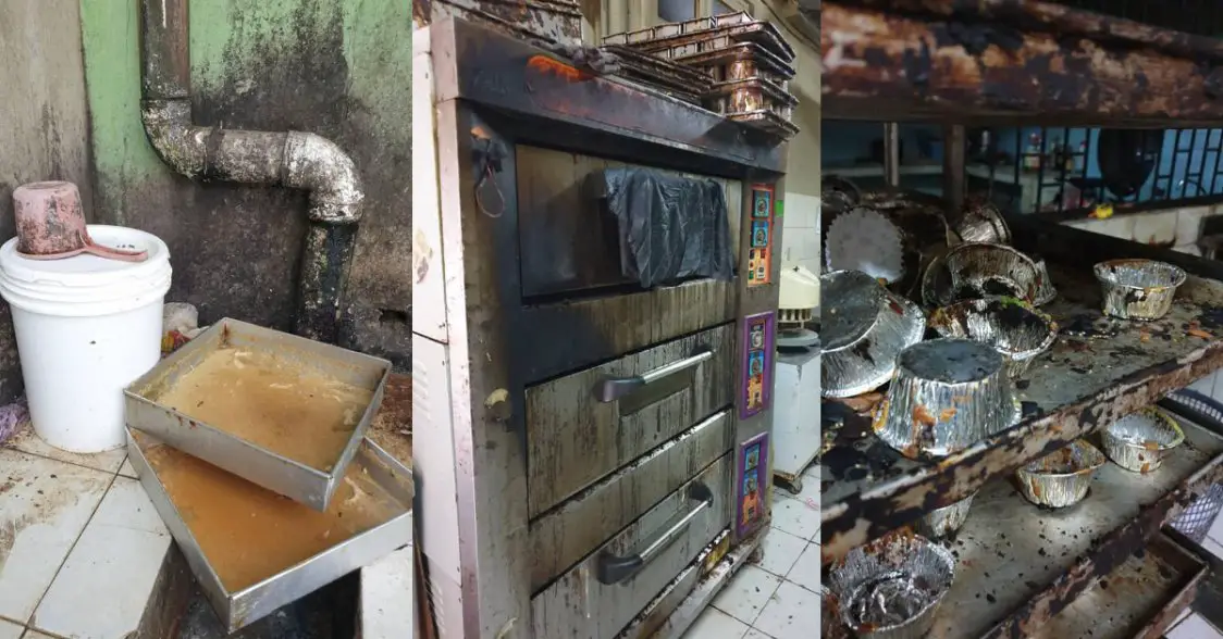 Kilang Kotor Dan Berkerak, Sebuah Bakeri Di Batu Kawa Diarah Tutup