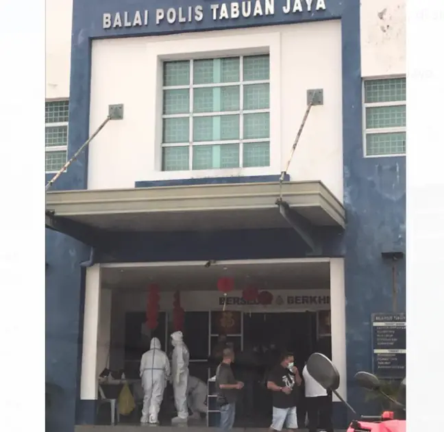 2 Individu Rusuhan Positif COVID-19, 109 Polis Jalani Ujian Swab