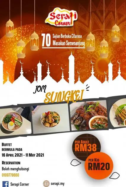 Layan Sungkei Di 10 Port Berbuka Puasa Sekitar Kuching Untuk Tahun 2021