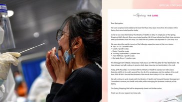 Selepas Ujian Saringan COVID-19 Di The Spring Kuching, Lebih Dari 40 Kakitangan Telah Disahkan Positif